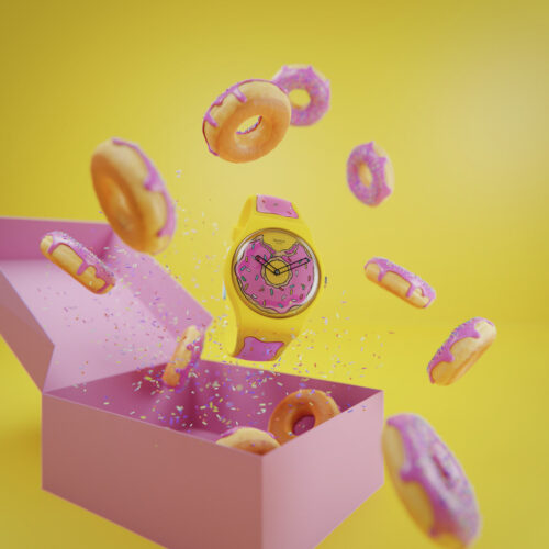 Donut Para Recordar Os Simpsons