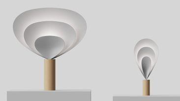 A luminária pendente de Fritz Hansen recebe uma reformulação coreana para sua exposição de comemoração do 150º aniversário