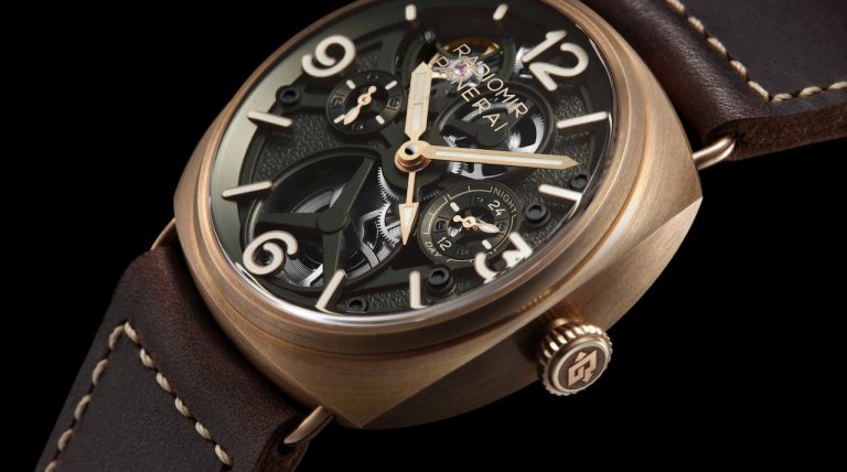 PAM01284, um orgulho em bronze da Panerai